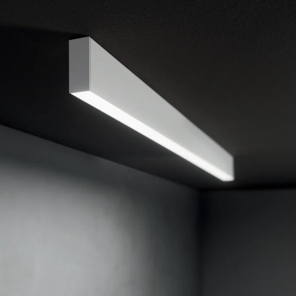 Ideal Lux - LED Lustr na lanku LINUS LED/32W/230V 3000K CRI 90 120 cm bílá