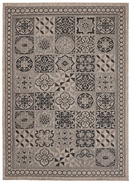 Makro Abra Kusový koberec Sisal MELISSA KF87A hnědý béžový Rozměr: 60x100 cm