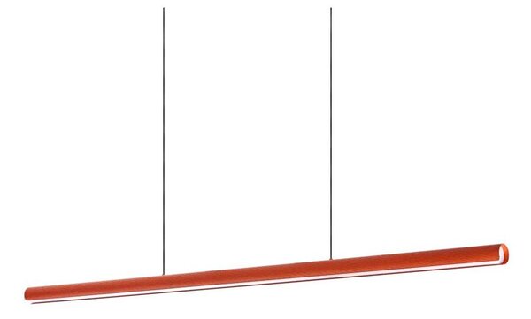 Ideal Lux - LED Stm lustr na lanku DORICA LED/35W/230V CRI 90 140 cm oranžová