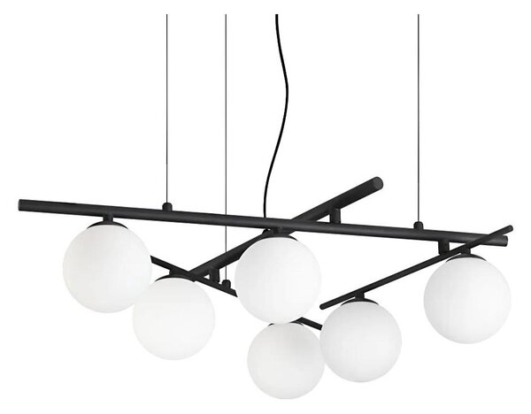 Ideal Lux - LED Lustr na lanku ATLAS 6xG9/3W/230V černá