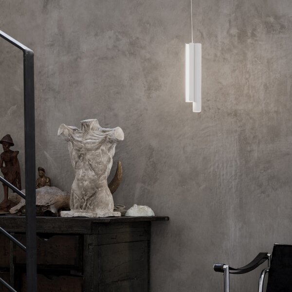Ideal Lux - LED Stm lustr na lanku DORICA 3xLED/9W/230V CRI 90 pr. 9,5 cm bílá