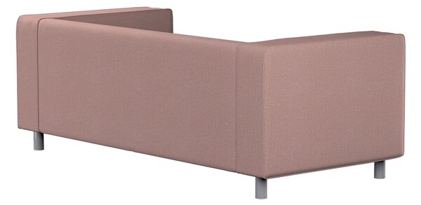 Potah na pohovku IKEA Klippan 2-místná barva růžová látka pletený vzor