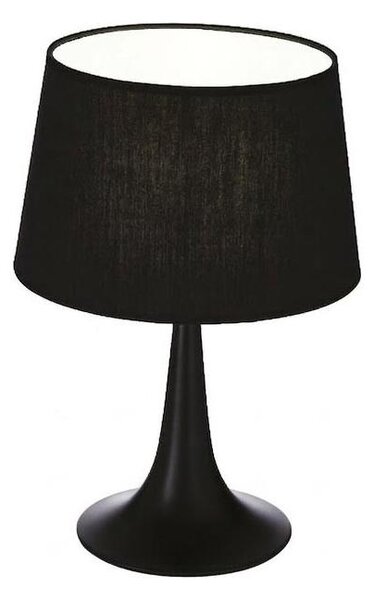 Ideal Lux - Stolní lampa LONDON 1xE27/60W/230V černá