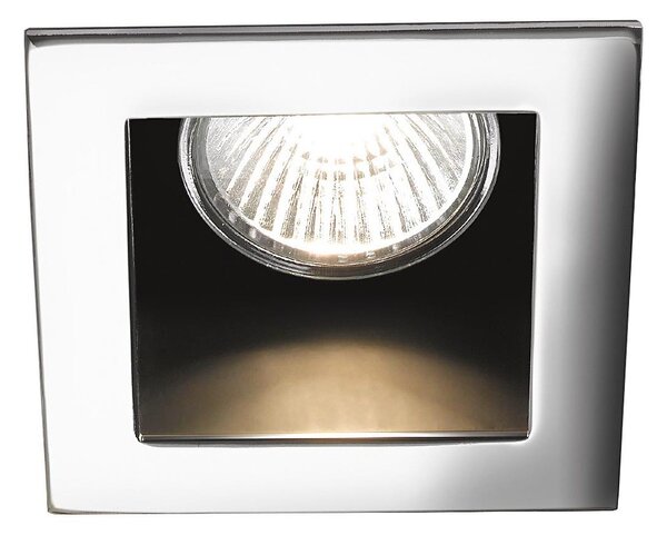 Ideal Lux - Podhledové svítidlo FUNKY 1xGU10/50W/230V 9x9 cm lesklý chrom