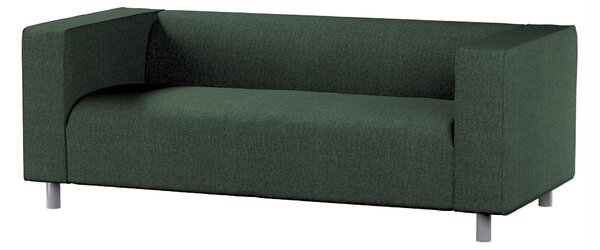 Potah na pohovku IKEA Klippan 2-místná barva zelená látka pletený vzor