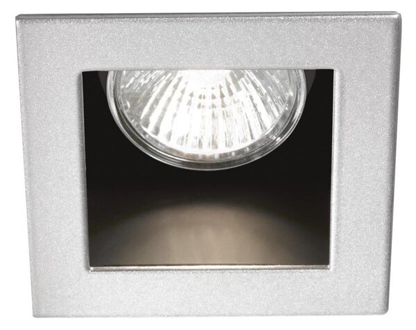 Ideal Lux - Podhledové svítidlo FUNKY 1xGU10/50W/230V 9x9 cm matný chrom