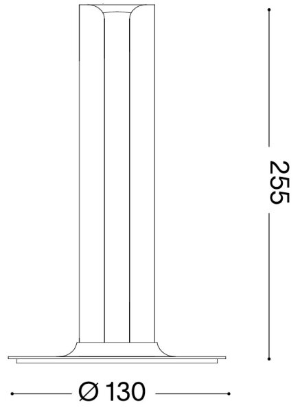 Ideal Lux - LED Stmívatelná stolní lampa DORICA LED/8W/230V CRI 90 oranžová