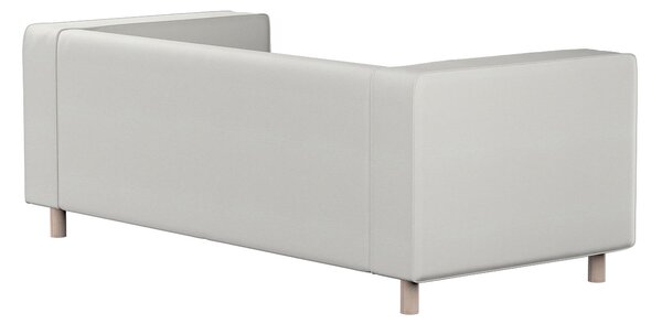 Potah na pohovku IKEA Klippan 2-místná barva šedá látka lesklé, pletený vzor, sametová