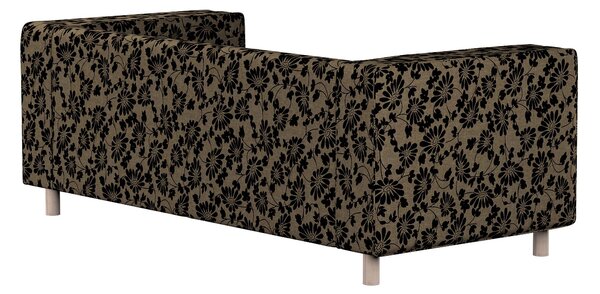 Potah na pohovku IKEA Klippan 2-místná barva béžová látka pletený vzor, vzorované