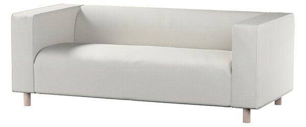 Potah na pohovku IKEA Klippan 2-místná barva šedá látka lesklé, pletený vzor, sametová