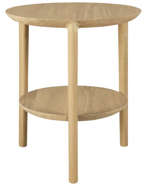 Ethnicraft Dubový odkládací stolek Bok 43 cm