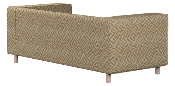 Potah na pohovku IKEA Klippan 2-místná barva béžová látka pletený vzor, vzorované