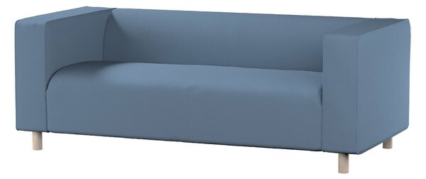 Potah na pohovku IKEA Klippan 2-místná barva modrá látka pletený vzor