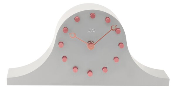 JVD Designové dřevěné stolní šedé napoleonky hodiny JVD HC202.3 ( )