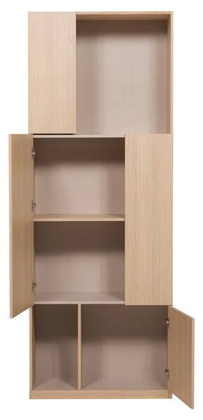 -25 % Dny Marianne - WOOOD Dřevěná skříň Build 215 x 80 cm s dubovým dekorem