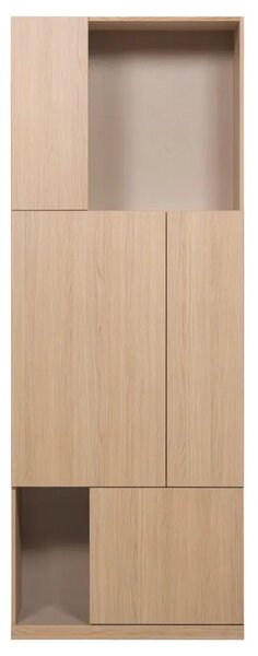 -25 % Dny Marianne - WOOOD Dřevěná skříň Build 215 x 80 cm s dubovým dekorem