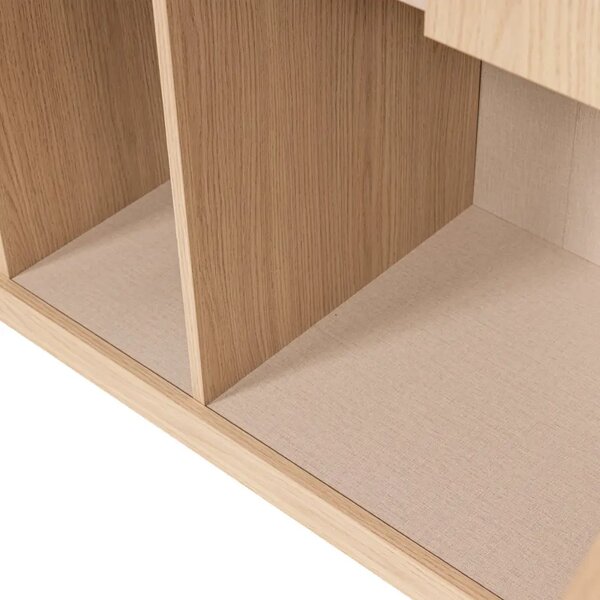 -25 % Dny Marianne - WOOOD Dřevěná skříň Build 215 x 80 cm s dubovým dekorem