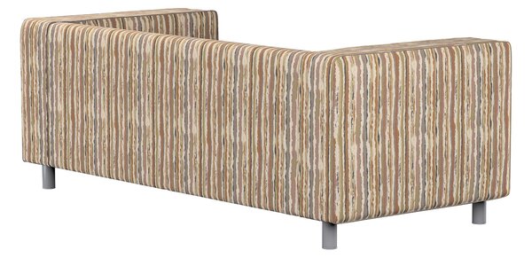 Potah na pohovku IKEA Klippan 2-místná barva béžová látka pletený vzor, vzorované