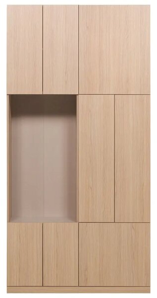 -25 % Dny Marianne - WOOOD Dřevěná skříň Build 215 x 108 cm s dubovým dekorem