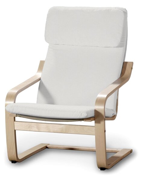 Sedák na křeslo IKEA Poäng barva béžová látka pletený vzor