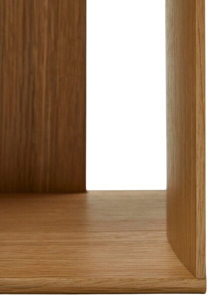 Kave Home Set devíti dubových modulárních polic Litto