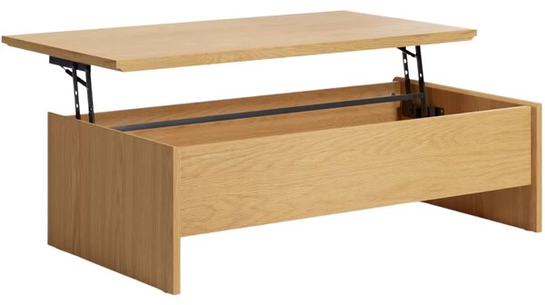 Vyklápěcí dubový konferenční stolek Kave Home Abilen 110 x 60 cm