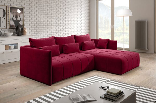 Designová sedací souprava ILONIE - červená
