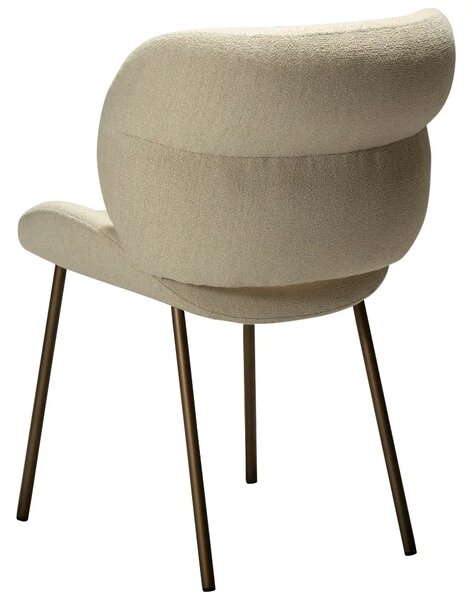 -25 % Dny Marianne - ​​​​​Dan-Form Béžová bouclé jídelní židle Terra