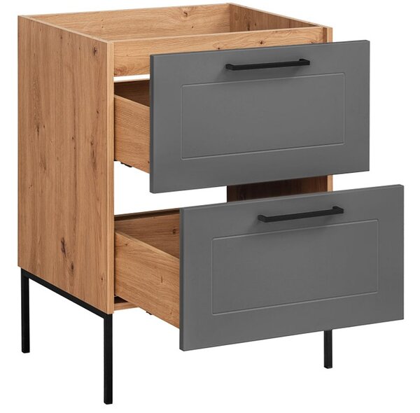 Koupelnová skříňka pod umyvadlo MADERA 60 cm