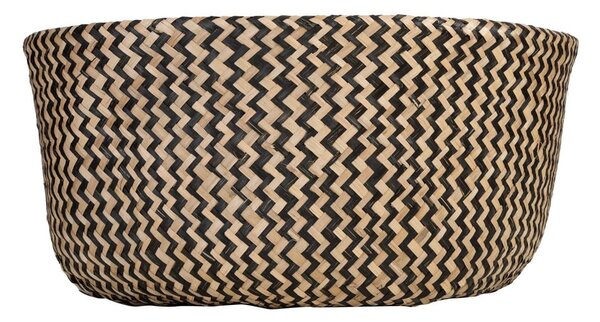Úložný košík z mořské trávy Compactor Zic Zac, ⌀ 45 cm