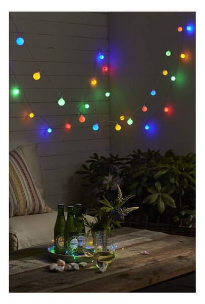 Barevný světelný řetěz Star Trading Partylights Berry, délka 7,35 m