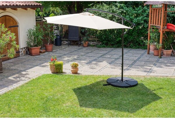Černý podstavec na slunečník Bonami Essentials, ø 100 cm