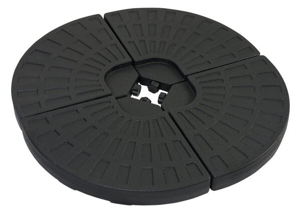 Černý podstavec na slunečník Bonami Essentials, ø 100 cm