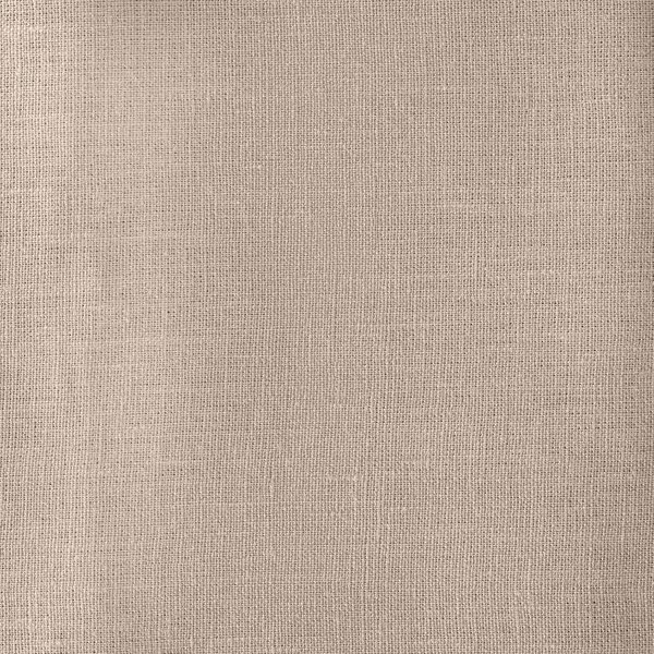Světle hnědý lněný povlak na polštář s řaseným lemem Linen Tales, 50 x 60 cm