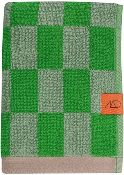 Zelený ručník z bio bavlny 50x90 cm Retro – Mette Ditmer Denmark