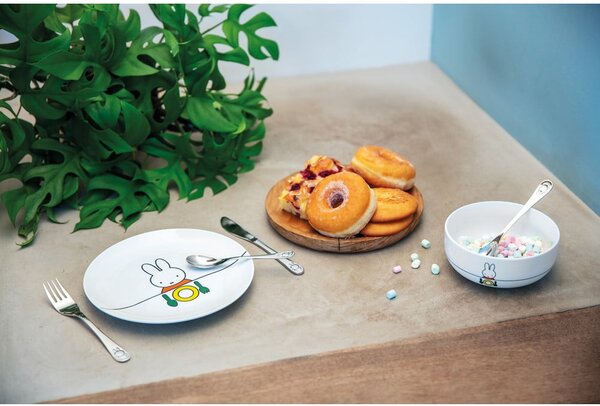 Porcelánová dětská jídelní sada 6 ks Miffy – Zilverstad
