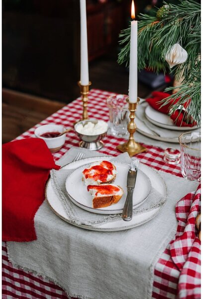 Látkové prostírání 35x45 cm Red Gingham – Linen Tales
