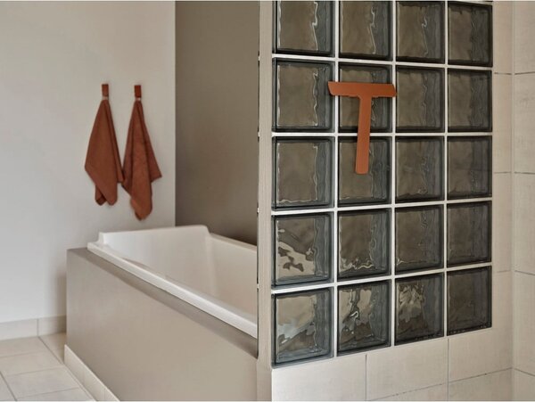 Oranžovohnědý bavlněný ručník 50x100 cm Terracotta – Zone