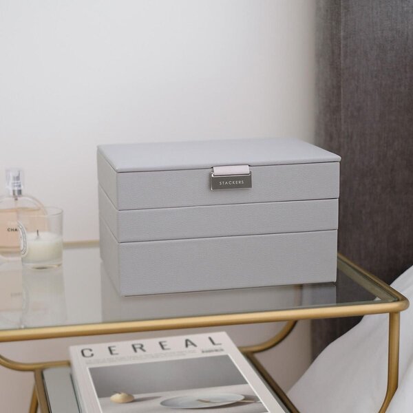 Stackers 73774 Krabička na šperky trojitá classic taupe