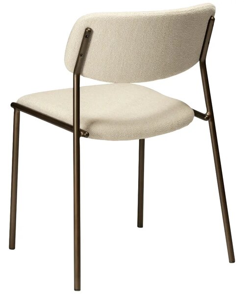 -25 % Dny Marianne - ​​​​​Dan-Form Béžová bouclé jídelní židle Stack
