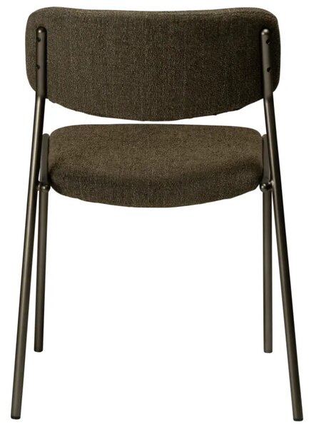 -25 % Dny Marianne - ​​​​​Dan-Form Zelená bouclé jídelní židle Stack