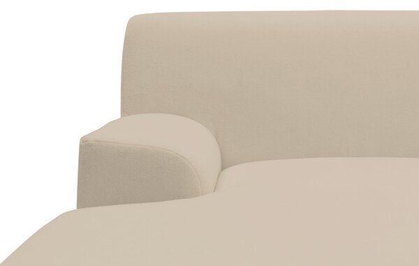 ROHOVÁ SEDAČKA, textil, béžová MID.YOU - Sedací soupravy, Online Only