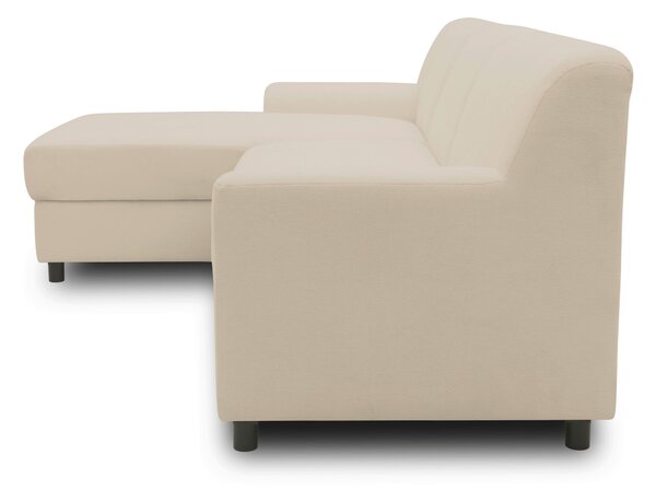 ROHOVÁ SEDAČKA, textil, béžová MID.YOU - Sedací soupravy, Online Only