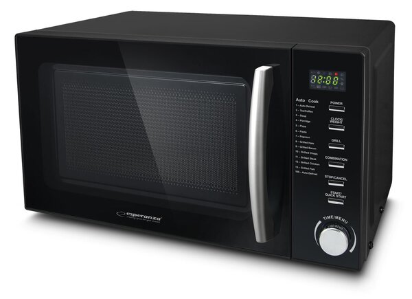 Esperanza EKO010 Černá Kombinovaná mikrovlnná trouba Pracovní deska 20 l 1200 W