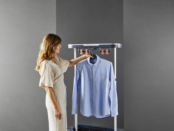 TEFAL CARE FOR YOU FIRST automatická parní skříň YT2020 námořnická modrá