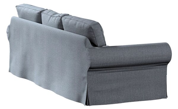 Potah na pohovku IKEA Ektorp 3-místná, rozkládací STARÝ MODEL PIXBO barva šedá látka pletený vzor