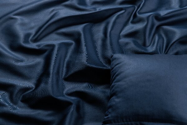 Royal Comfort Povlečení NAVY BLUE Rozměry: Povlak na přikrývku 140 x 200 cm, Typ zapínání: Zip