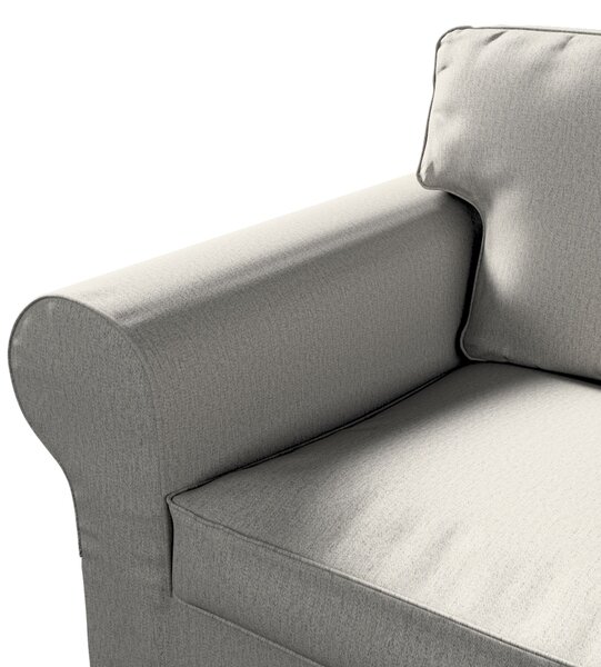 Potah na pohovku IKEA Ektorp 3-místná rozkládací, NOVÝ MODEL 2013 barva šedá látka pletený vzor