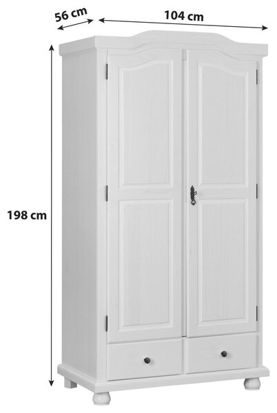 Skřiň s otočnými dveřmi REUTTE