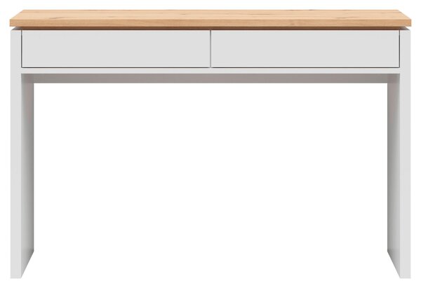 TOALETNÍ STOLEK, bílá, dub artisan, 120/42/78 cm Xora, Online Only